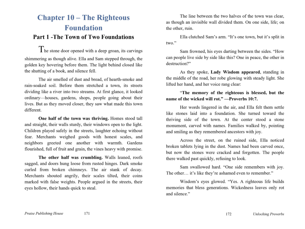 proverbs adventure for teens - Unlocking Proverbs - sample page 6