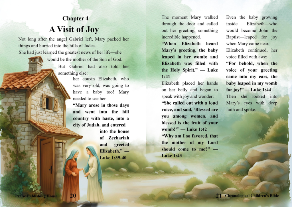 chronological bible for kids - Chronological Children's Bible book cover - sample page 5