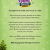 bible crossword puzzles - 40 Days with Psalms: Crossword Puzzle Book book cover - sample page 1