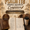 psalm word search - Psalm 119: Word Search Companion book cover